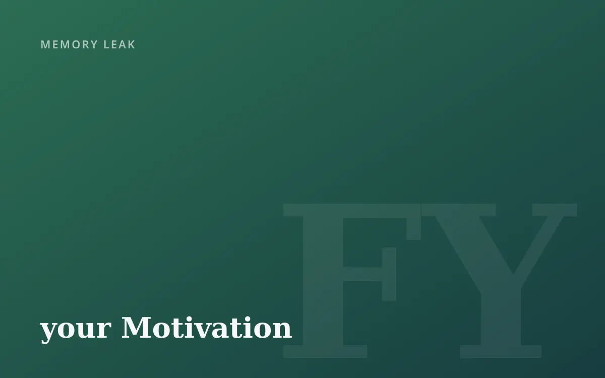 Find your Motivation