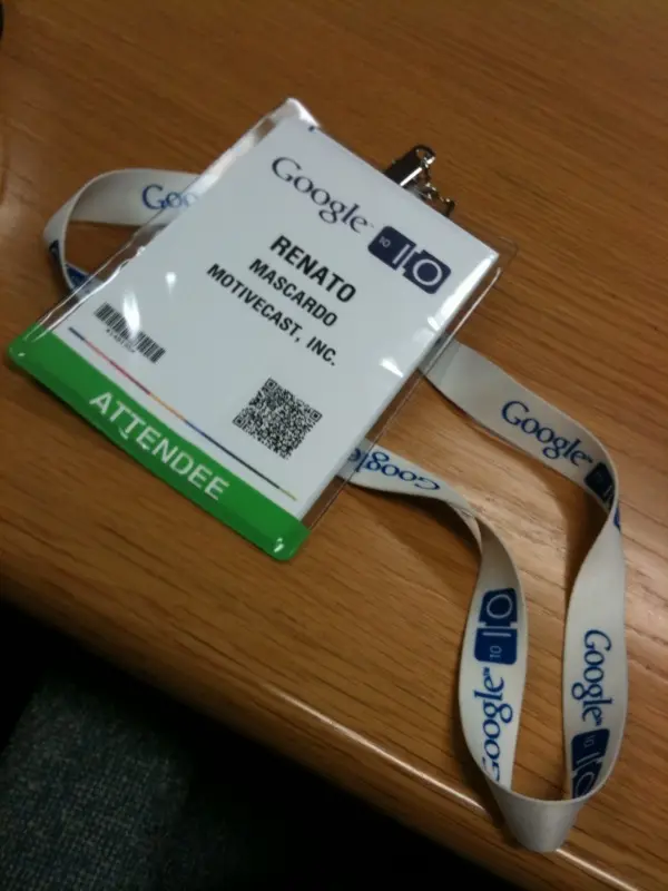 MotiveCast @ Google I/O O"